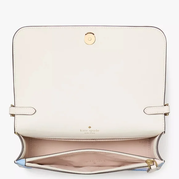 NWT Kate Spade Floral Crossbody + Matching Card Holder Set – Retail $448 - Picture 3 of 12